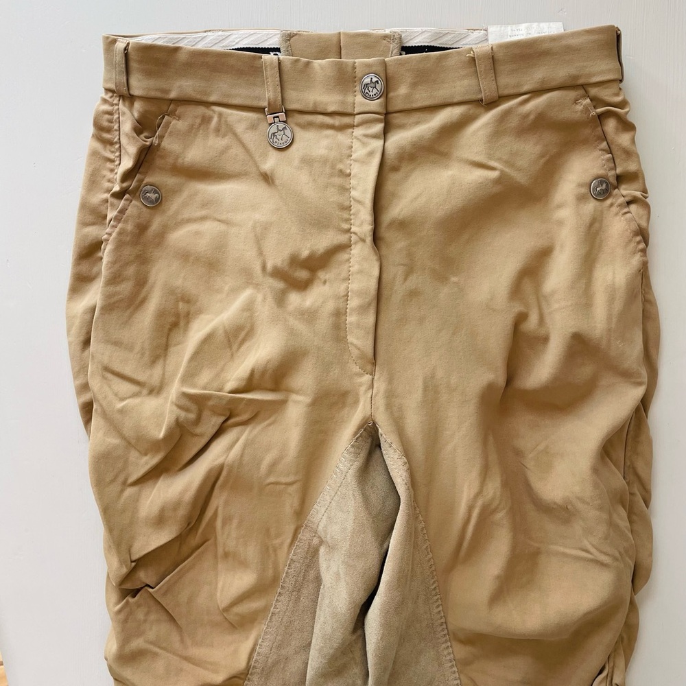 Pikeur full-seat tan breeches
